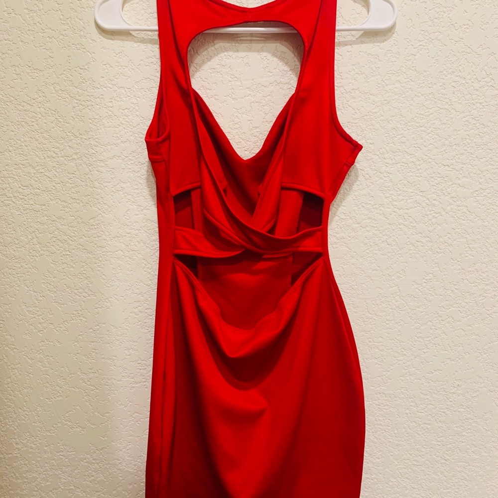 Red mini dress size small/medium